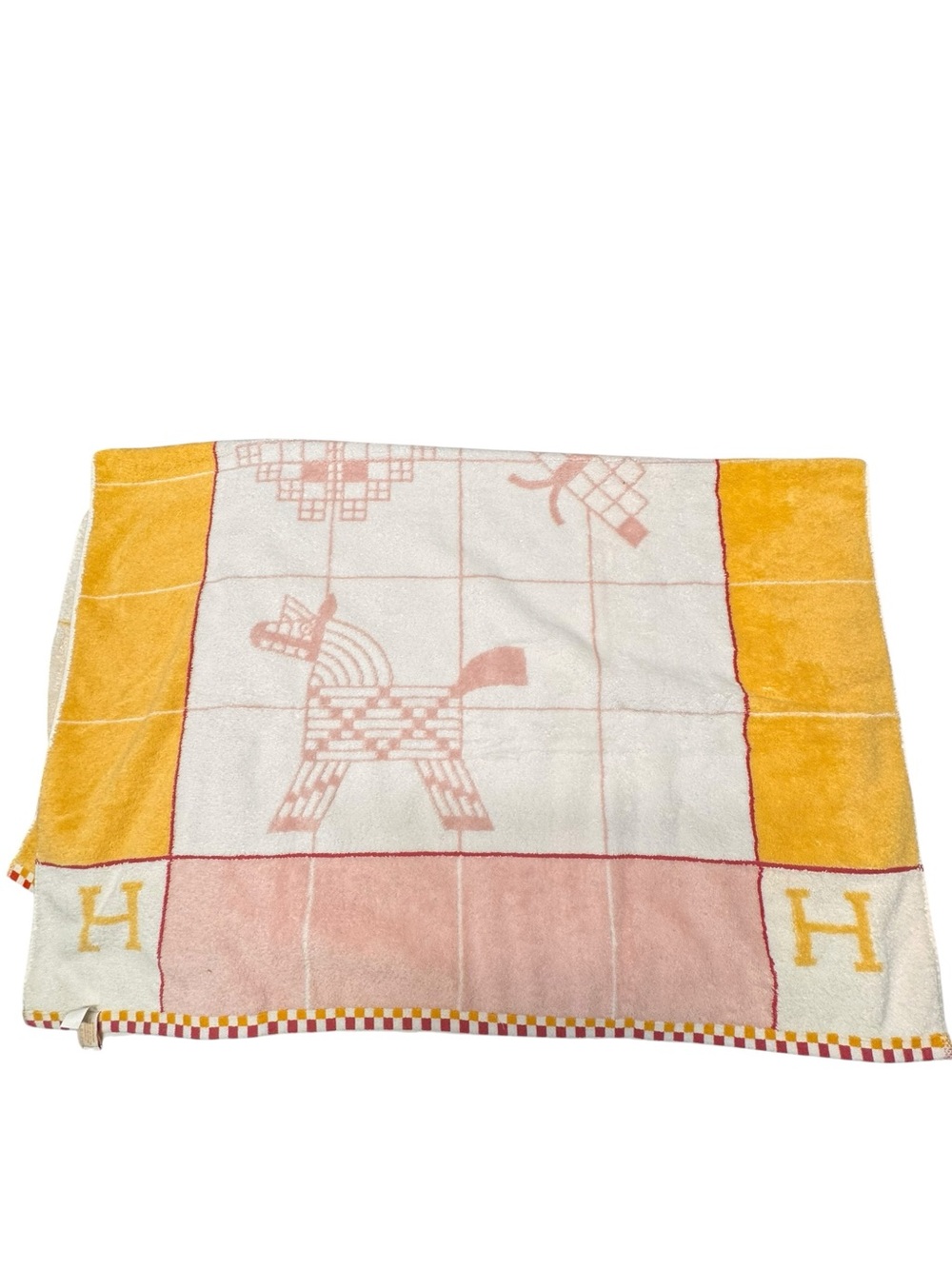 Hermès Animaux Nattés Bath Towel luxury classic designer